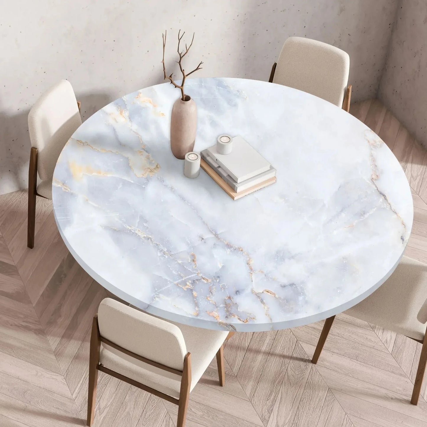 Nappe cirée transparente