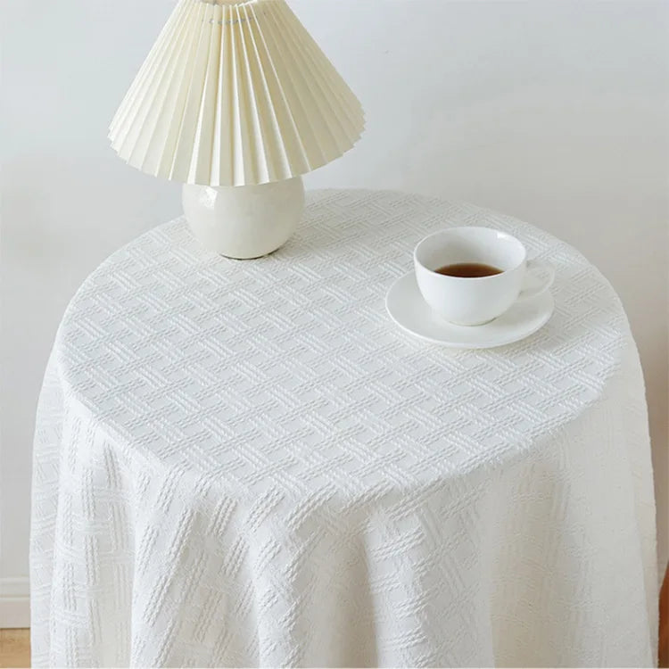Nappe blanche anti tache
