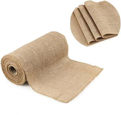 Chemin de table toile de jute