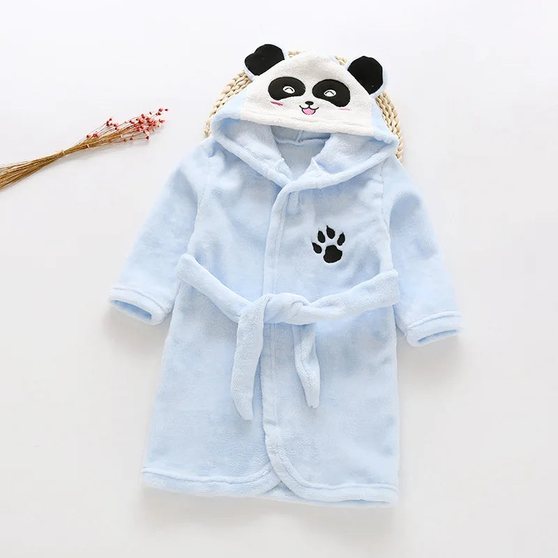 Peignoir de bain bébé fille