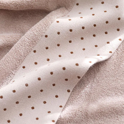 Serviette de bain marron