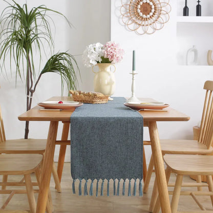 Toile de jute chemin de table