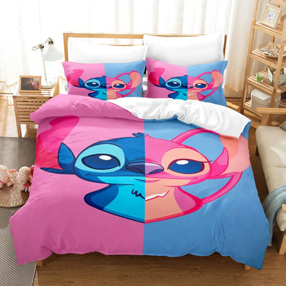 Parure de lit stitch 2 personnes