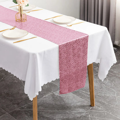 Chemin de table pailleté