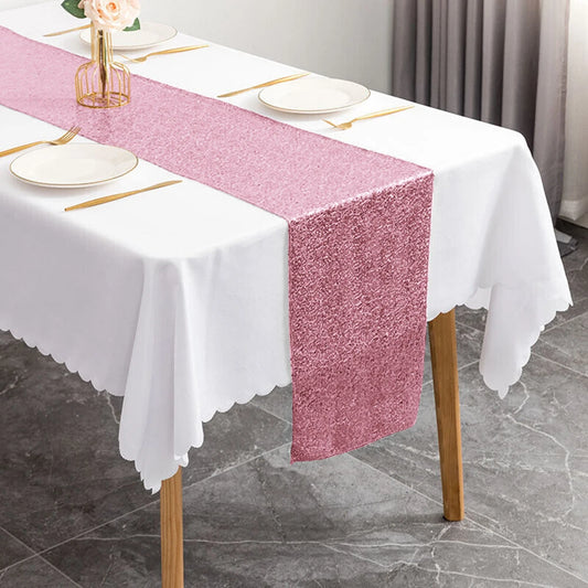 Chemin de table pailleté