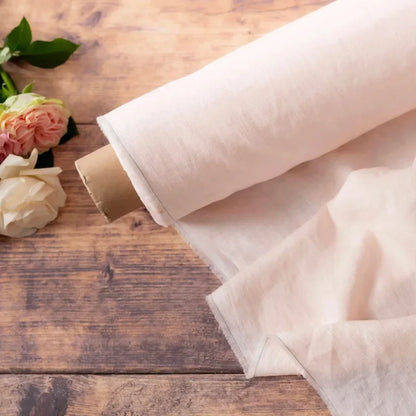 Nappe blanche en lin