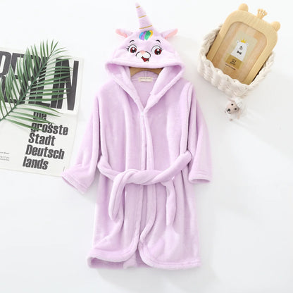Peignoir de bain bébé fille