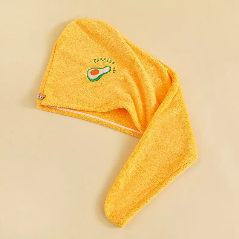 Serviette en coton pour cheveux