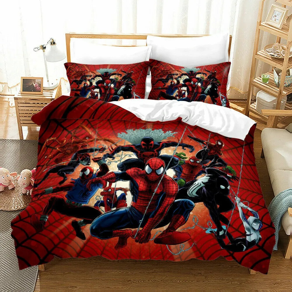 Parure de lit spiderman