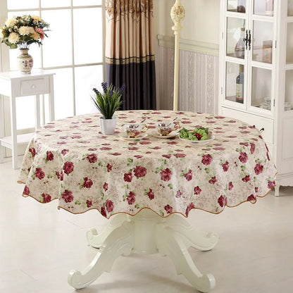 Nappe ronde anti tache