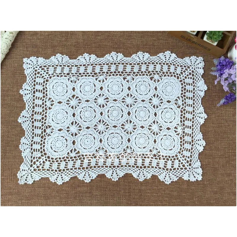 Set de table blanc