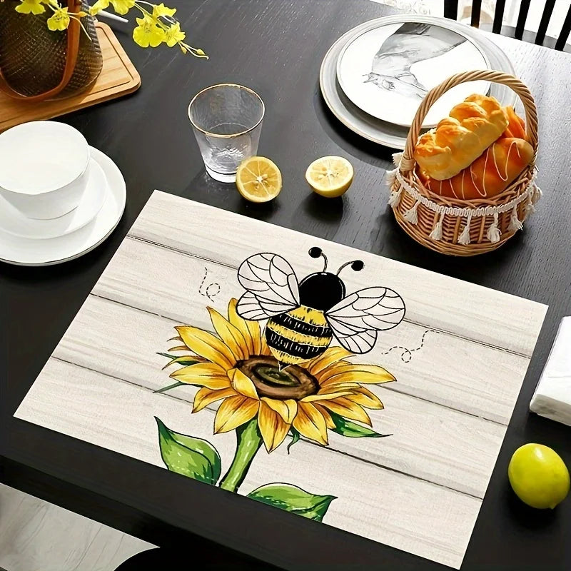 Set de table fleur