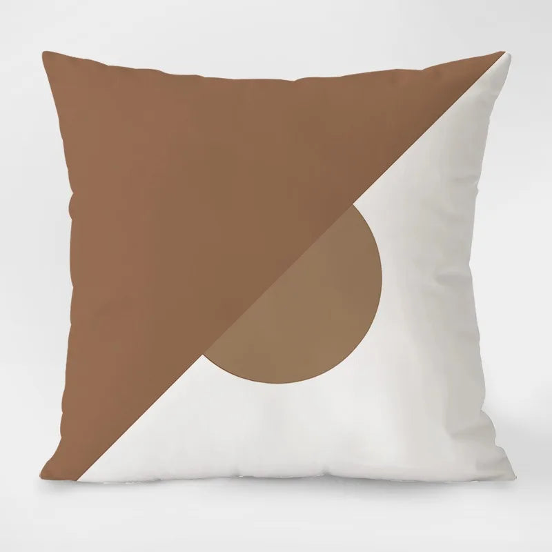 Housse de coussin blanc