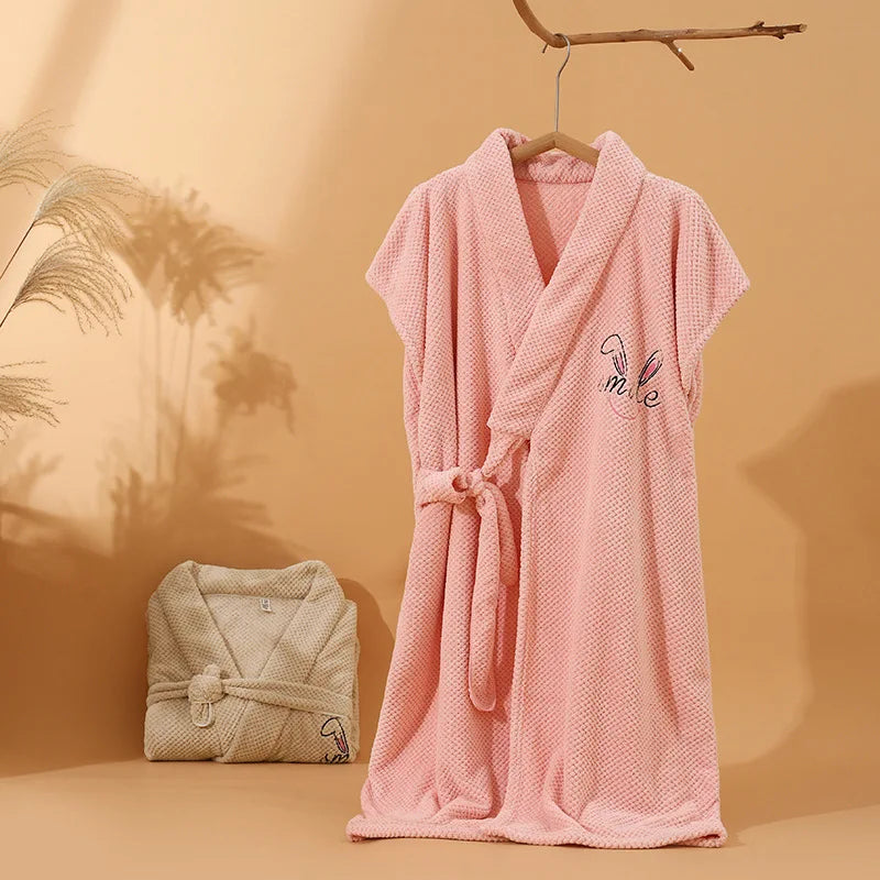 Peignoir de bain coton