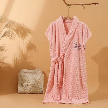 Peignoir de bain coton