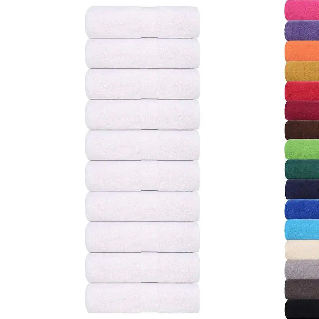 Toalla de baño blanca
