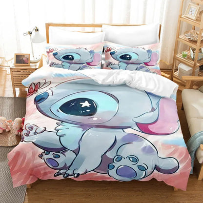 Parure de lit stitch 2 personnes