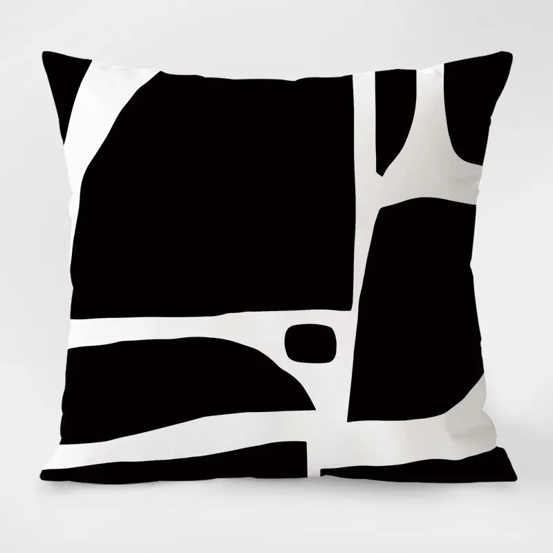 Housse de coussin blanc