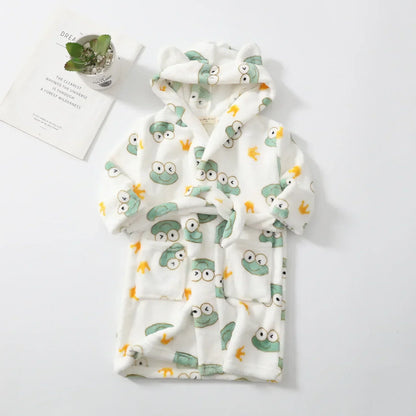 Peignoir de bain bébé fille