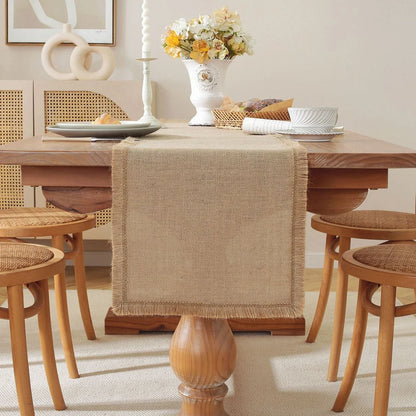 Chemin de table en lin