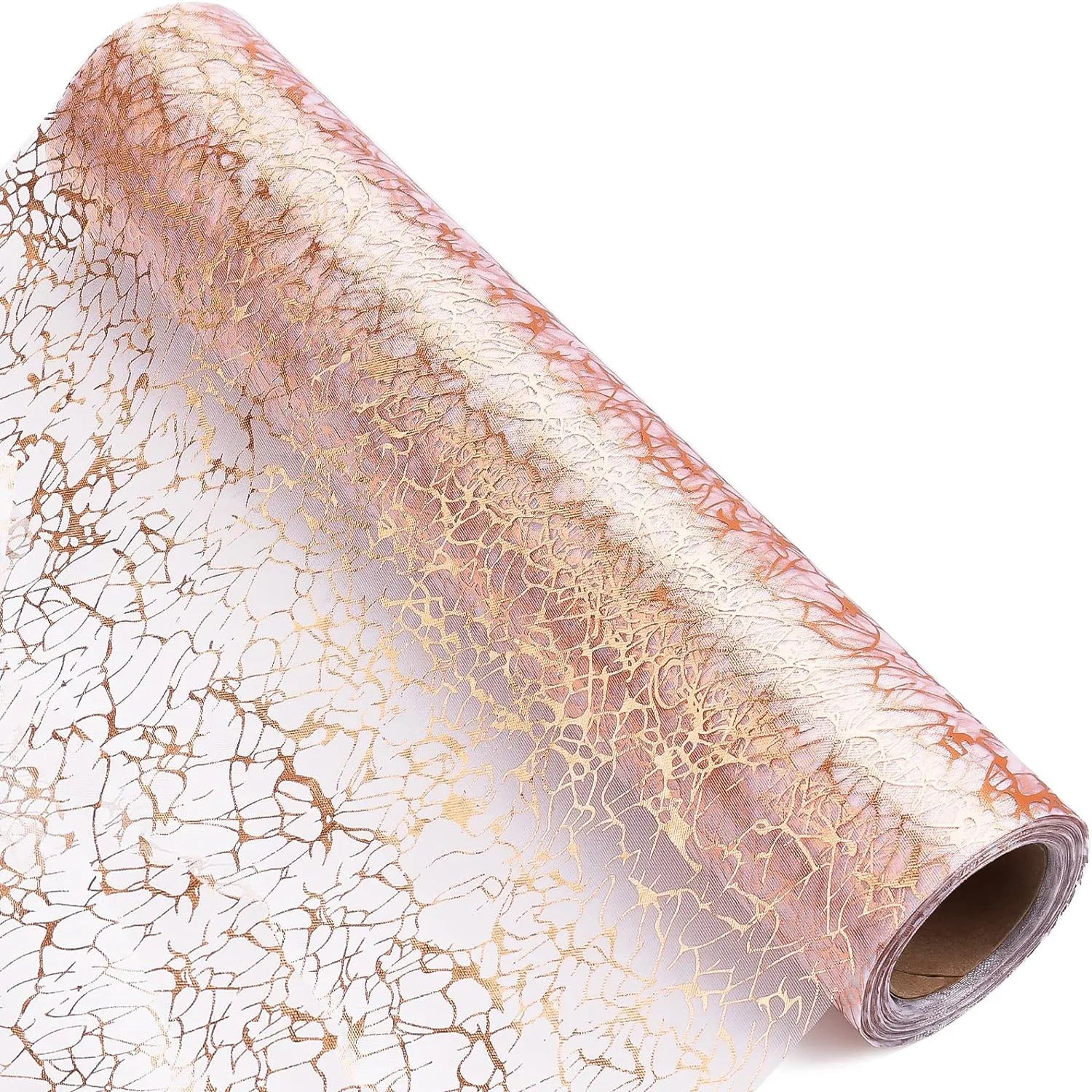 Chemin de table rose gold
