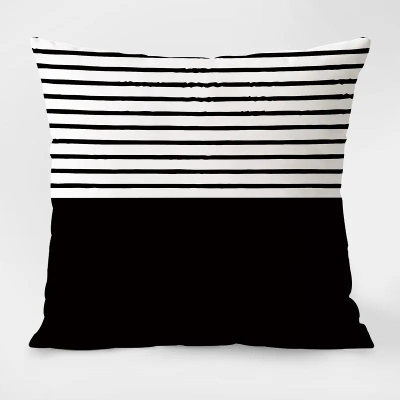 Housse de coussin blanc