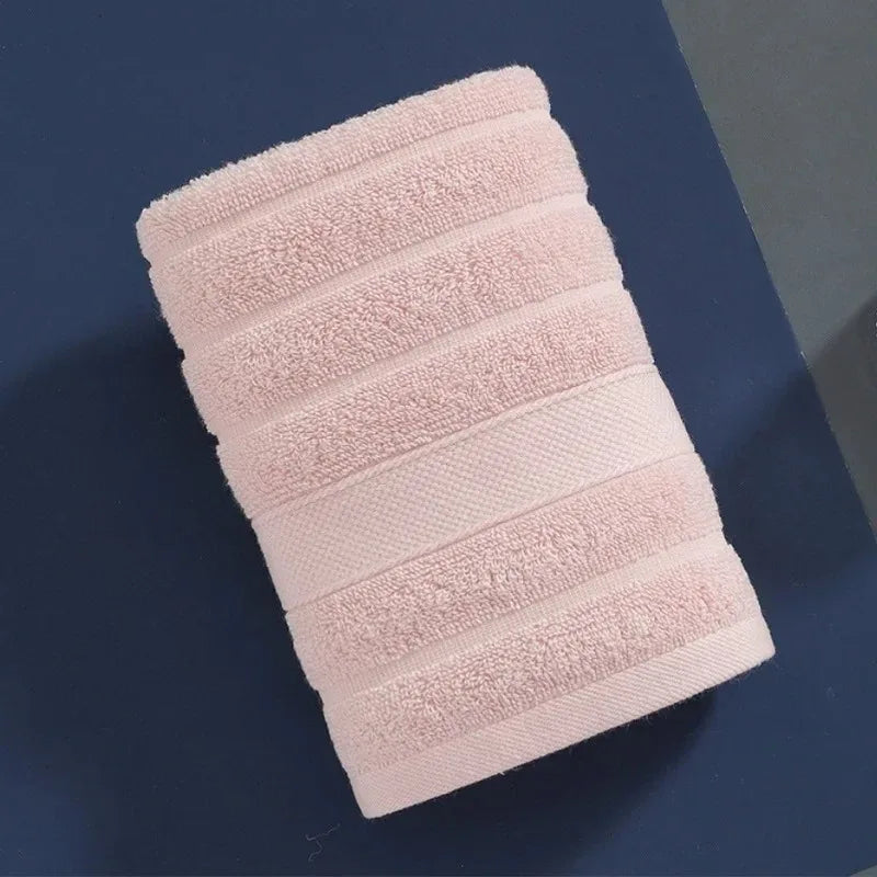 Carré visage serviette