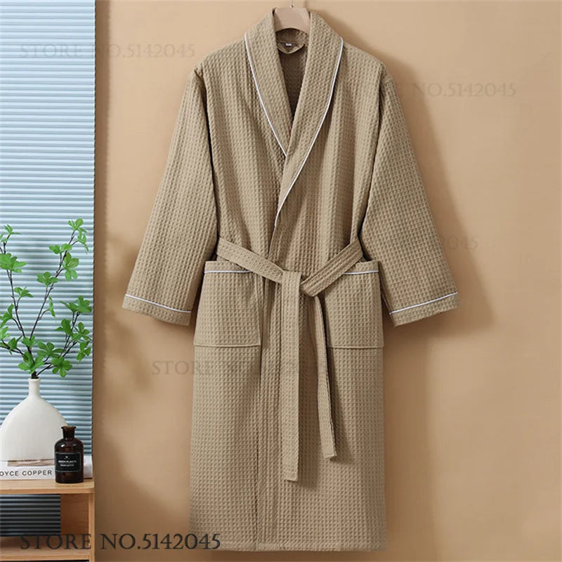 Peignoir de bain homme éponge
