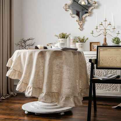 Nappe ronde coton