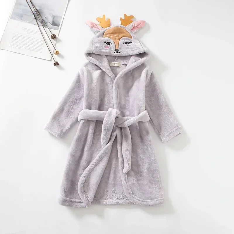 Peignoir de bain bébé fille