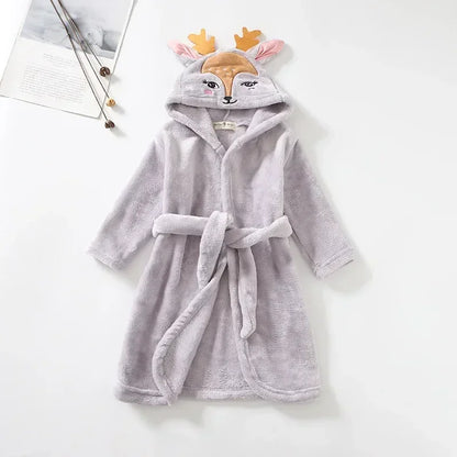 Peignoir de bain bébé fille