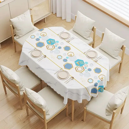 Nappe pour table ovale