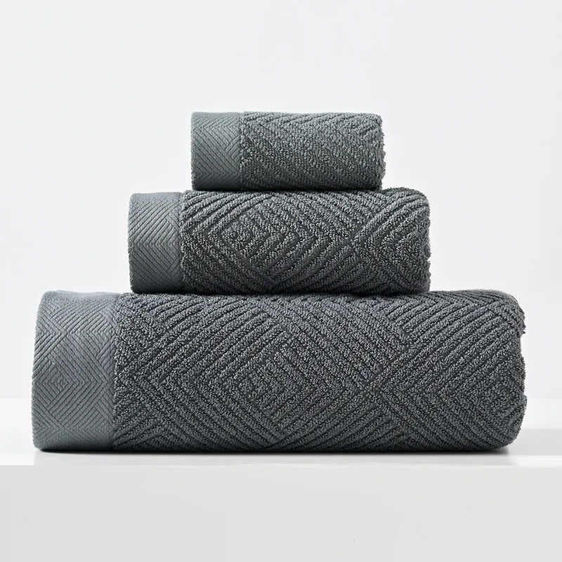 Serviette de bain grise