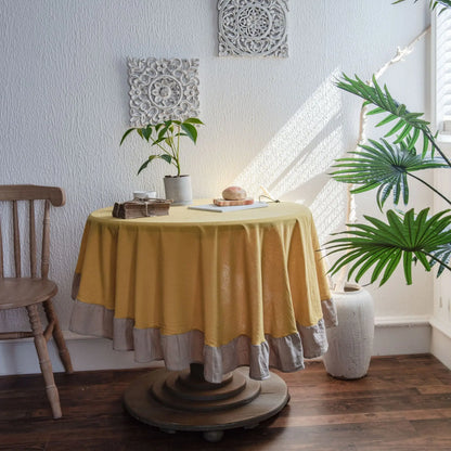 Nappe pour table ronde