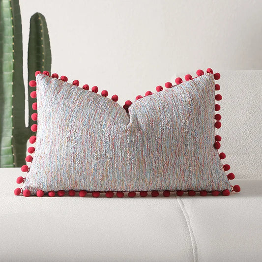 Housse de coussin crochet