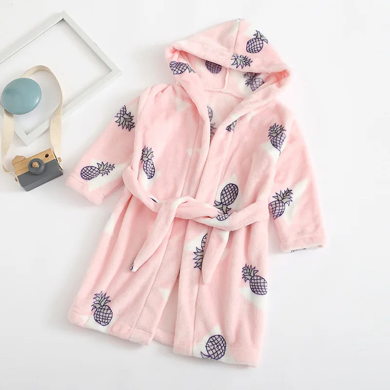 Peignoir de bain avec capuche