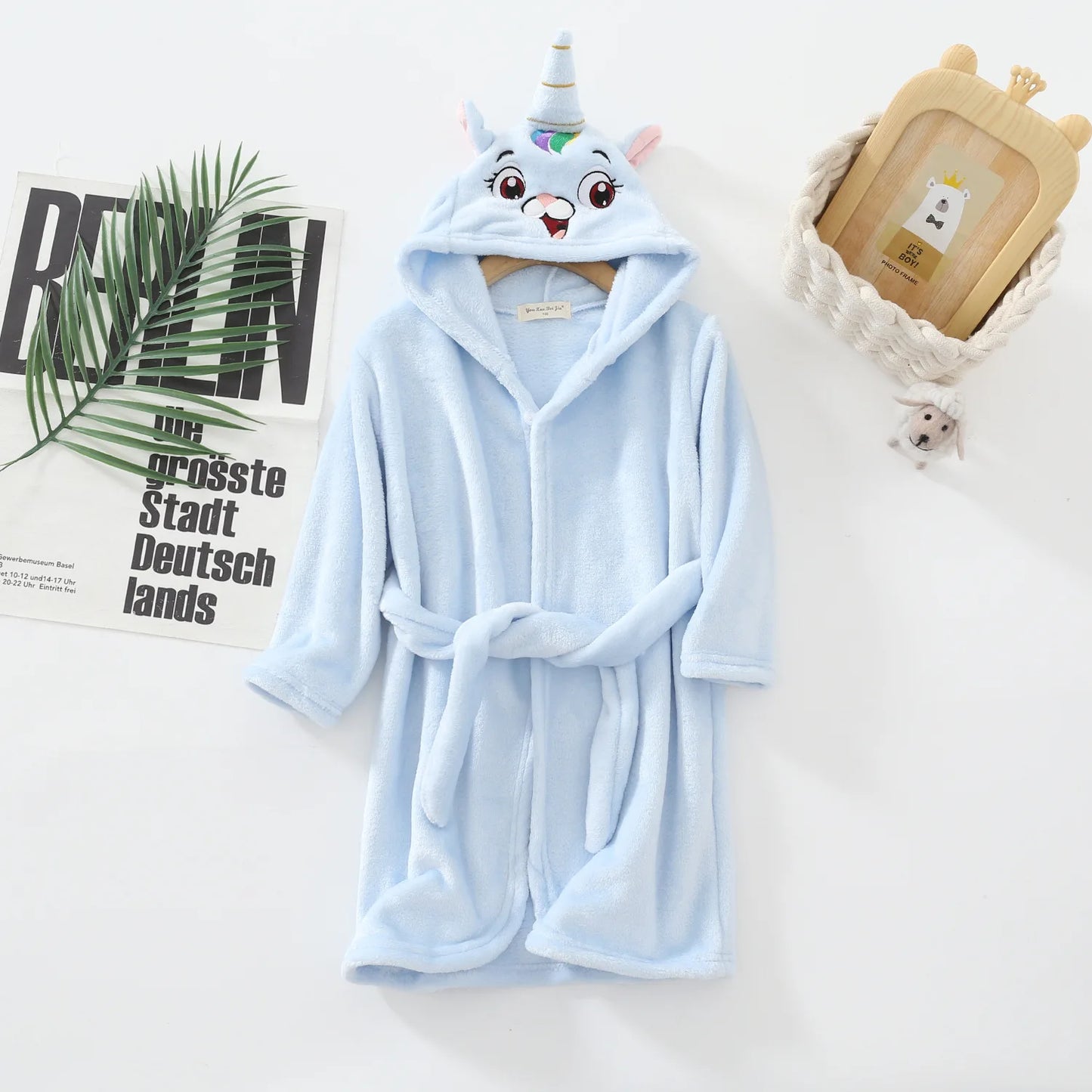 Peignoir de bain bébé fille