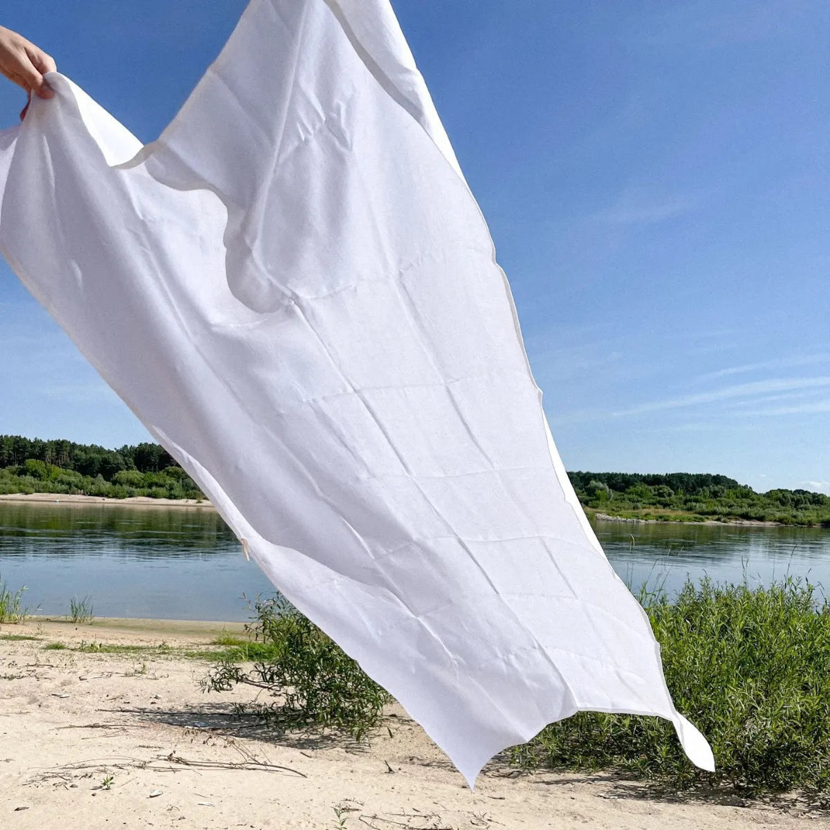Serviette de bain lin