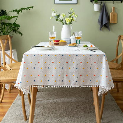 Nappe de table ronde