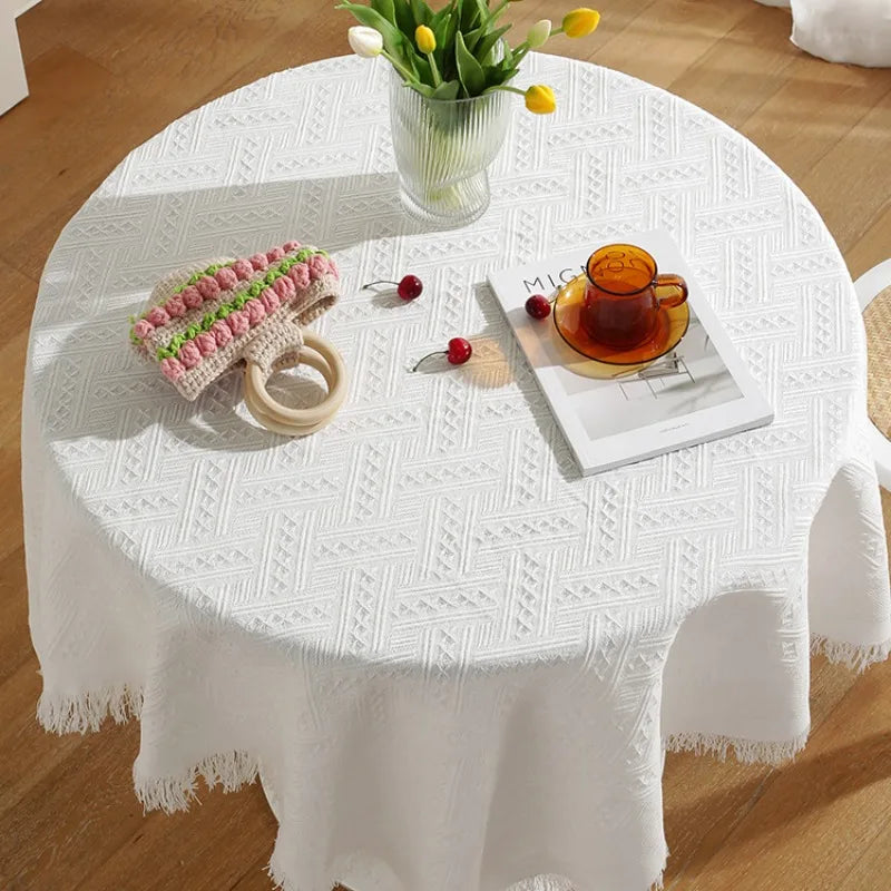 Nappe blanche anti tache