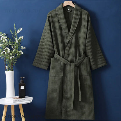 Peignoir de bain homme éponge