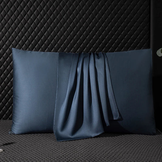 Housse de coussin soie