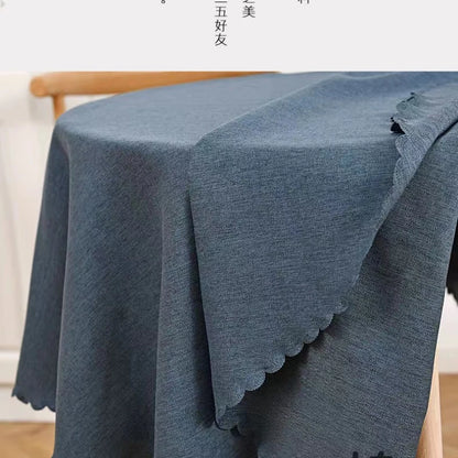 Nappe en lin ronde