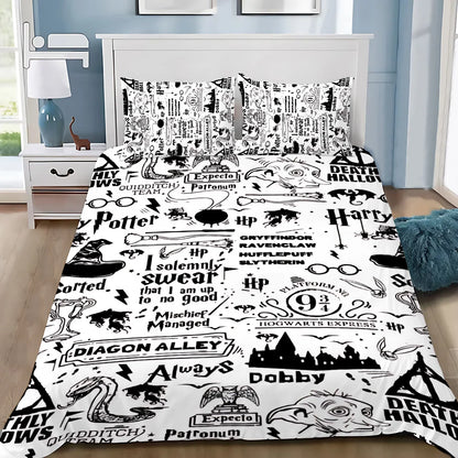 Parure de lit harry potter 2 personnes