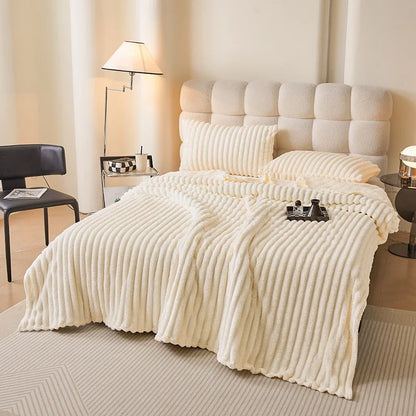 Jeté de lit velours