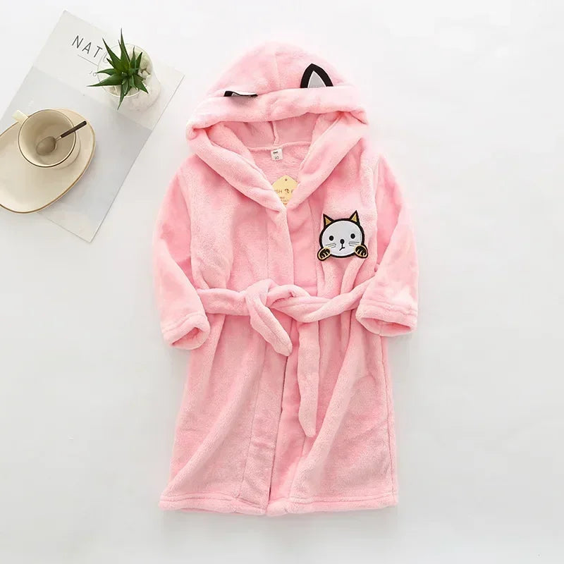 Peignoir de bain bébé fille