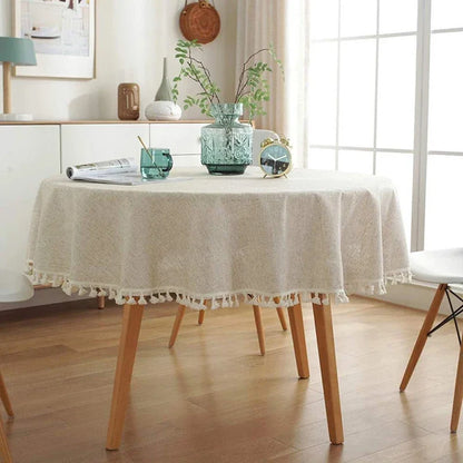Nappe ronde coton