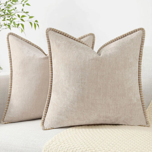 Housse de coussin 60x60 pour canapé
