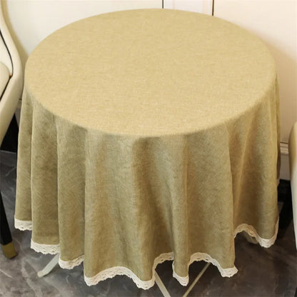 Nappe ronde tissu