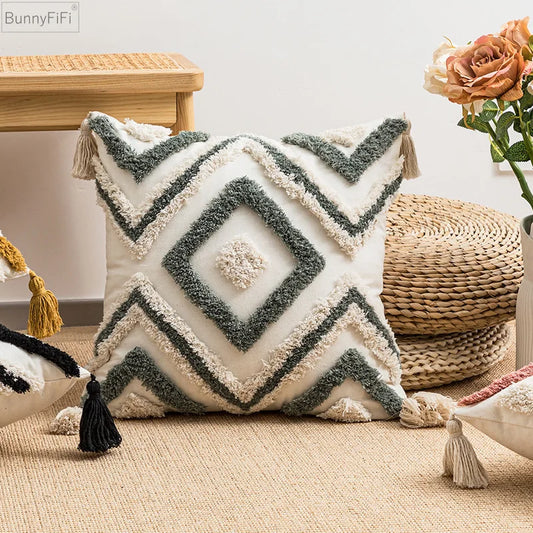 Housse de coussin boheme